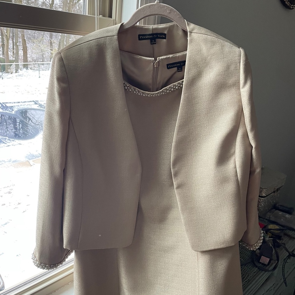 Dress with jacket